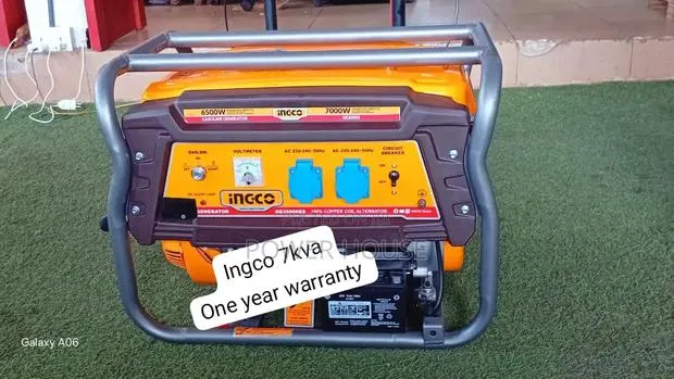Ingco 7kva Electric Start Generator Available Now 7kva · Photo 1