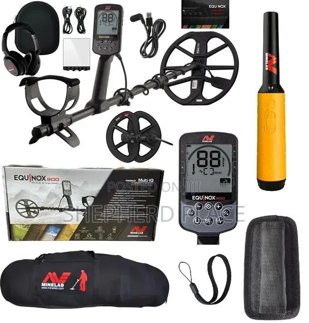MINELAB Equinox 900 Multi-Frequency Collapsible Detector · Photo 1