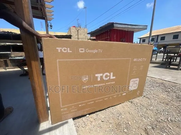 TCL 75-Inch Google Tv Premium Large Screen Tv · Photo 1