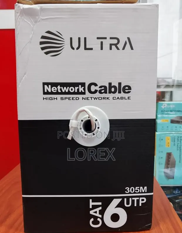 Cat6 Network Cable 305m Indoor Utp Ultra · Photo 1