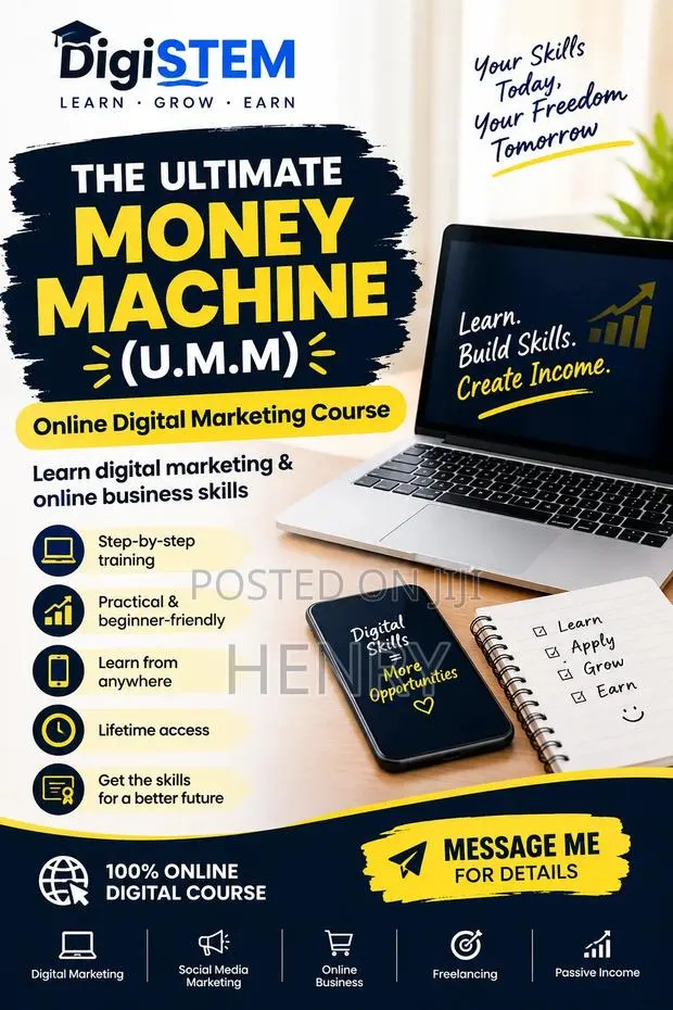 The Ultimate Money Machine (U.M.M) – Online Course · Photo 1