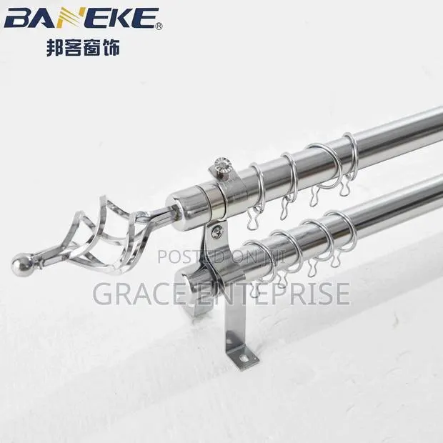 High Quality Curtains Rod Available in Different Colors · Photo 1
