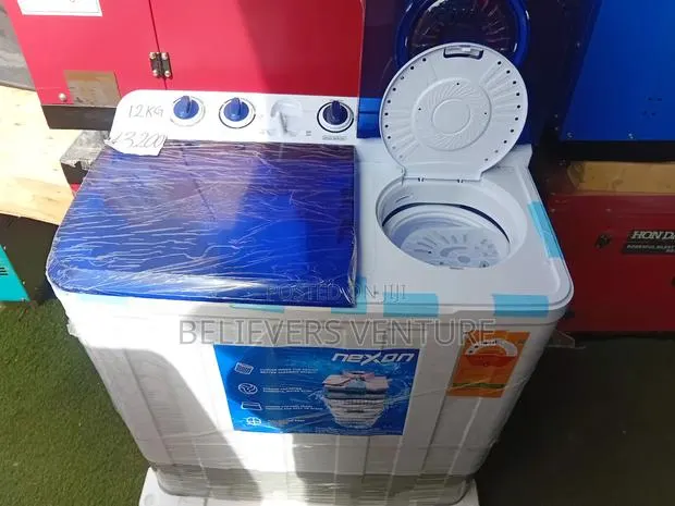 Nexon 12KG Semi-Auto Washer – Strong Motor Quick 12KG · Photo 1