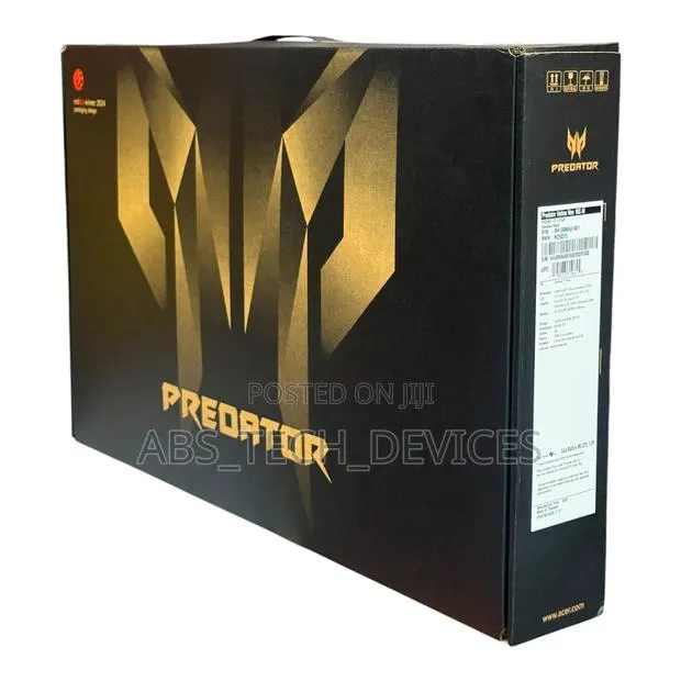 New Laptop Acer Predator Helios 16 AI 16GB Intel Core Ultra 9 SSD 1T · Photo 1