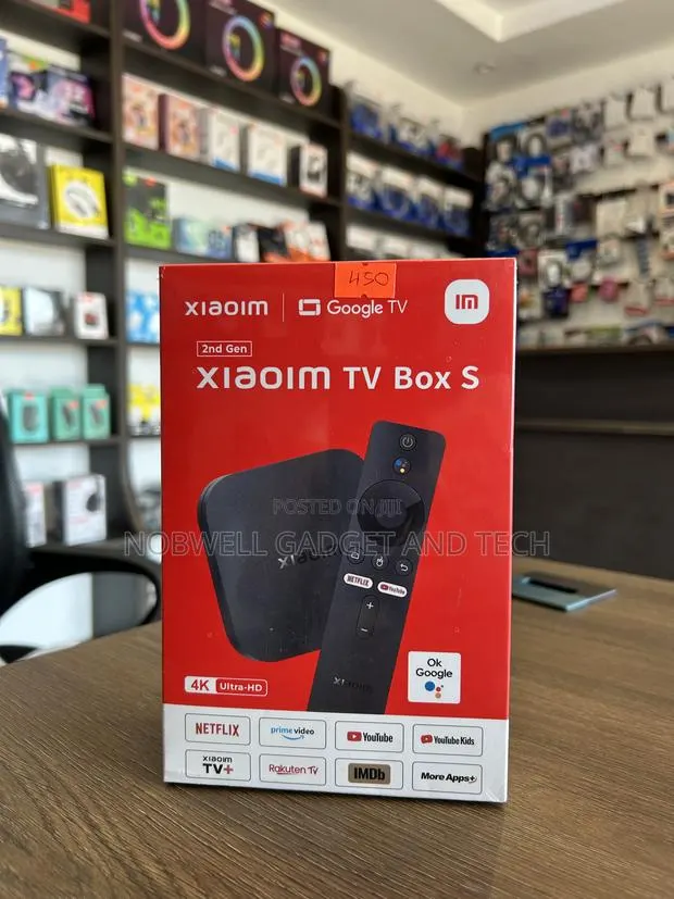 Brand New Xiaomi TV Box S (2nd Gen) 4K Ultra HD Google TV · Photo 1
