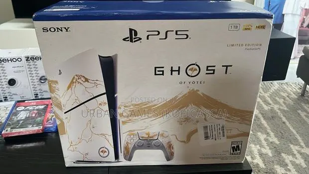 Ghost of Yotei Ps5 Slim Limited Edition Console Sealed · Photo 1