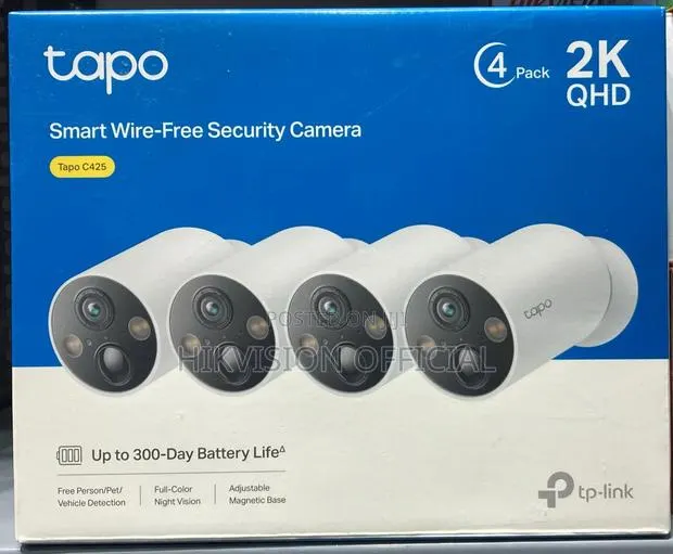Battery-Powered Outdoor Security Camera Tapo C425 · Photo 1