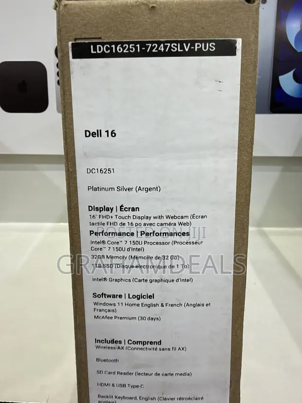 New Laptop Dell 32GB Intel Core Ultra 7 SSD 1T · Photo 3