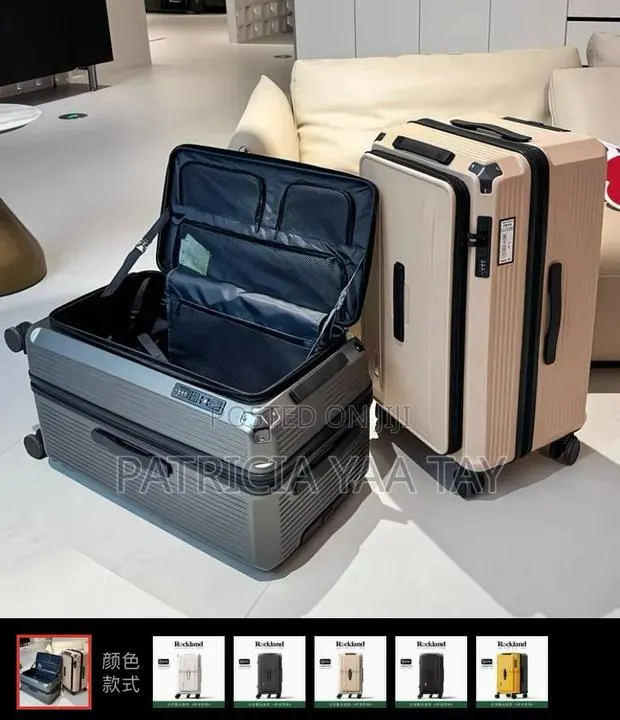 Quality Aluminium Zippless,USB Port Trolley Luggage Bags · Photo 1