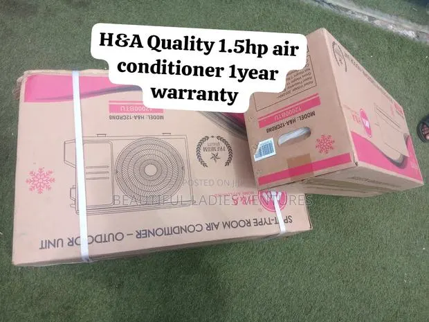 Stay Cool With H&A 1.5HP AC – Powerful Fast Cooling and Whisper-Quiet · Photo 1