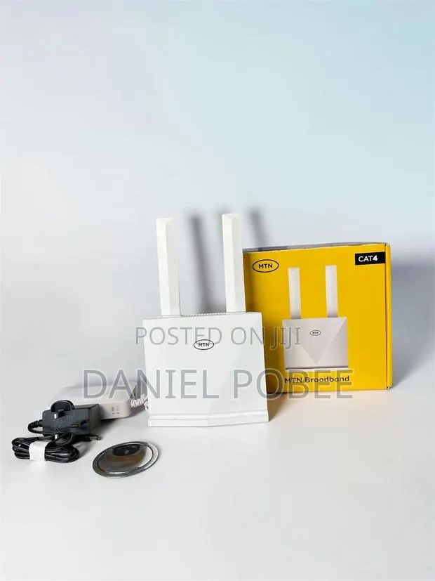 New MTN CAT4 Broadband WiFi Router- Fast 4G Internet · Photo 1