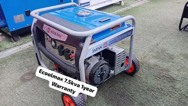Reliable Ecoolmax 7.5kVA Diesel Generator for Homes 7.5kva · Photo 1