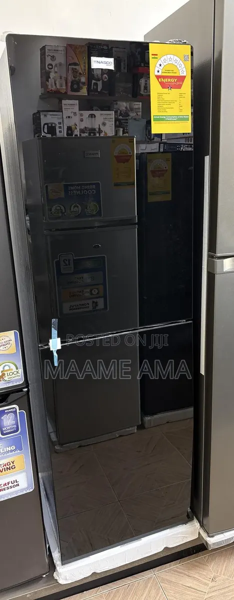 Executive Nasco 196L Bottom Freezer Mirror Refrigerator · Photo 1