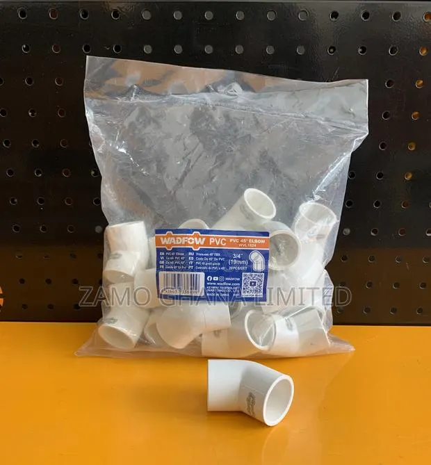 PVC 45° Elbow 3/4" - Wvl1824 · Photo 1
