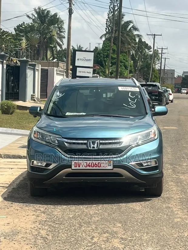 Honda CR-V EX-L 4dr SUV (2.4L 4cyl CVT) 2015 Gray · Photo 1