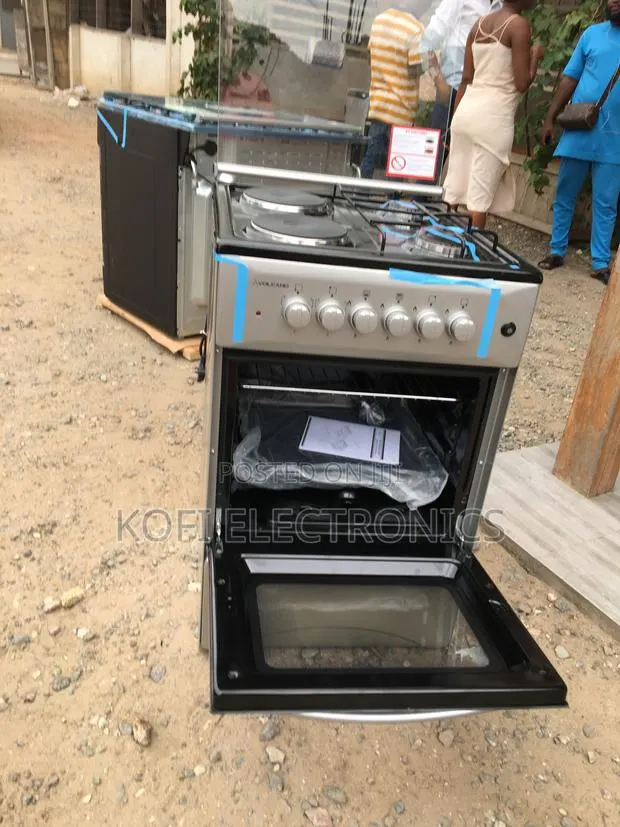 Space-Saving Kitchen Appliance Volcano 2 Gas and 2 Electric Stove · Photo 1