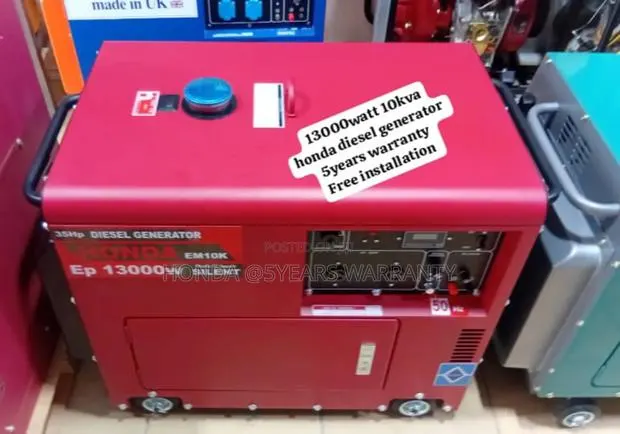 Home Energy Advisors Honda 10kva 13000watt Generator Diesel · Photo 1