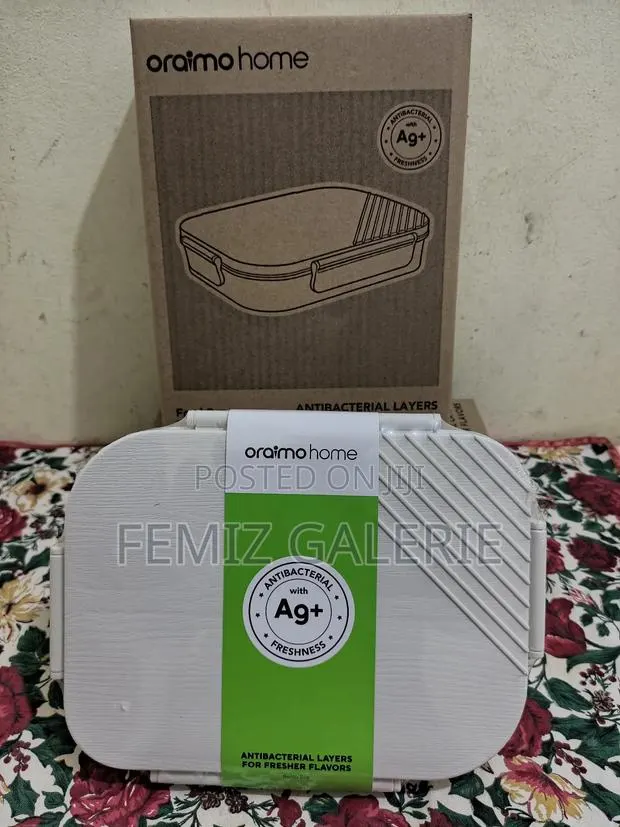 Oraimo Freshbento Antibacterial Pp Double Layer Lunchbox · Photo 1