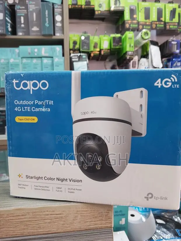 Tapo Outdoor Pan/Tilt 4g Lte Camera (Tapo C501gw) · Photo 1