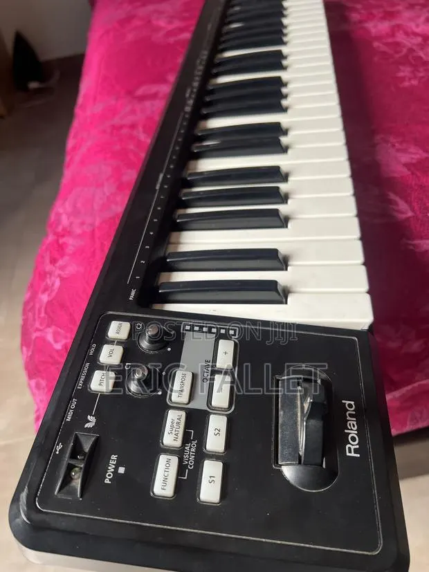 Roland a-49 MIDI Controller Keyboard, Black · Photo 1