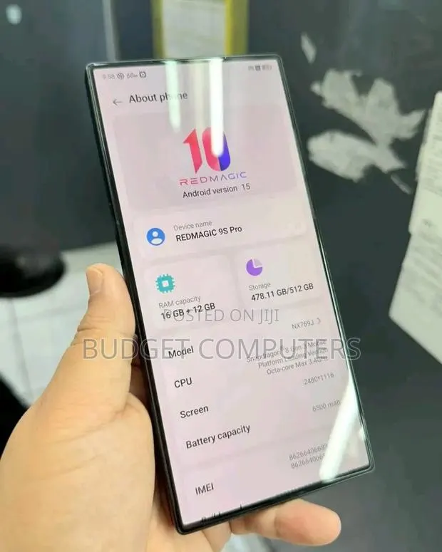 ZTE nubia RedMagic 9S Pro 512 GB Black · Photo 1