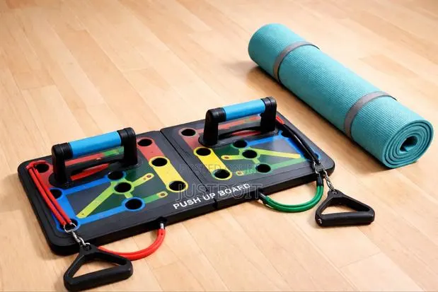 Push Up Board + Yoga / Gym Mat · Photo 1