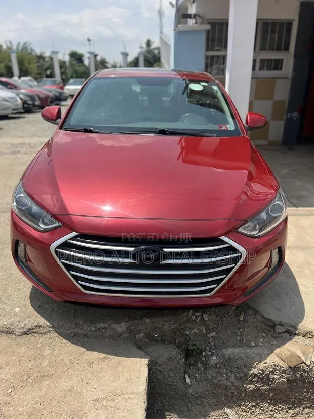 Hyundai Elantra 2017 Burgundy · Photo 1
