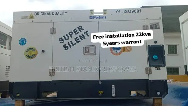 Heavy Duty Perkins 22KVA Diesel Generator 22kva · Photo 1