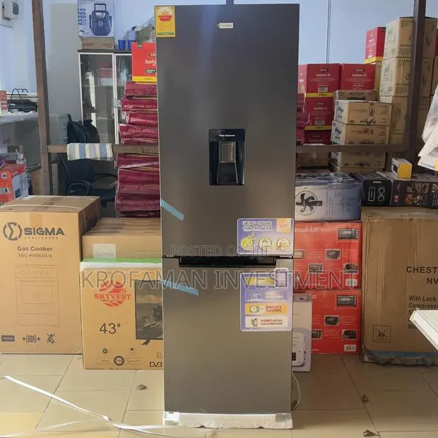 Nasco 307l Bottom Freezer Fridge With Dispenser · Photo 1