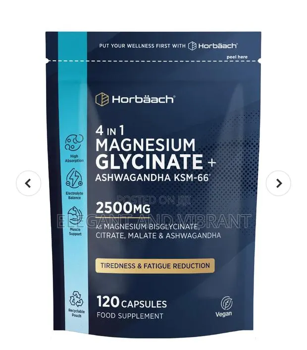 Magnesium 4-in-1 Complex 2500 Mg | 120 Capsules · Photo 1