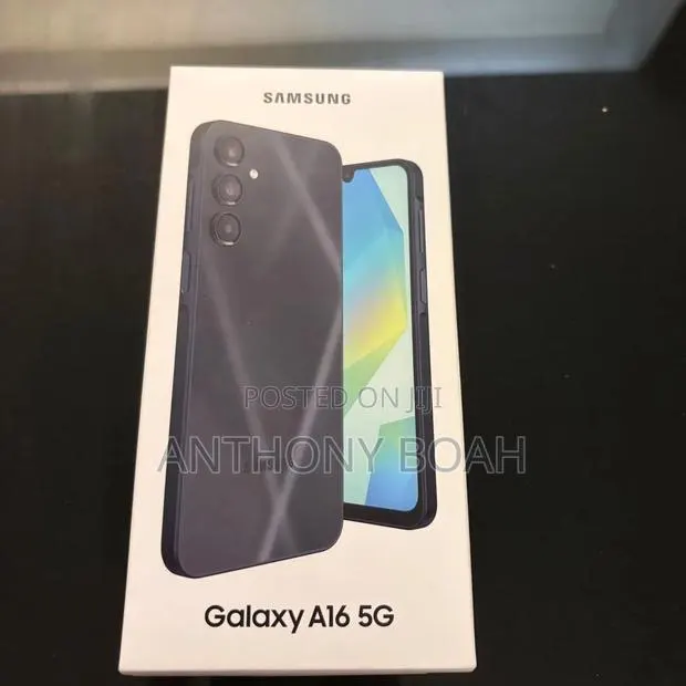 New Samsung Galaxy A16 5G 256 GB Black · Photo 1