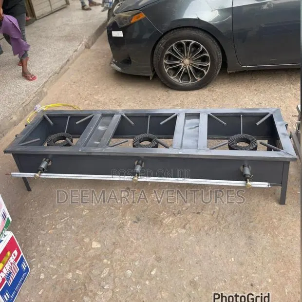 Big Commercial 3 Burner Local Gas Stove for Sale