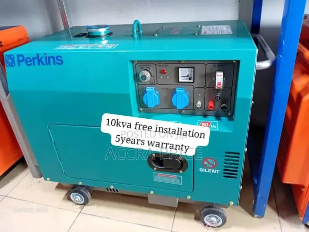 Trinity Gen Perkins 10kva 13000watts Diesel Generator 10kva · Photo 1