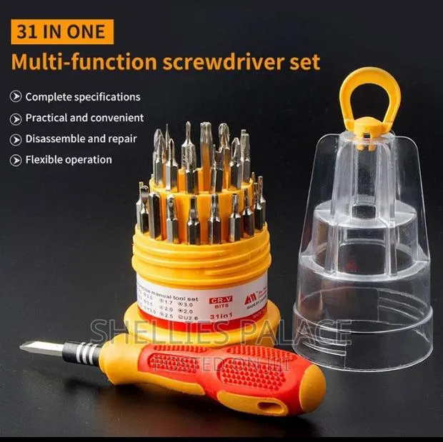 Hand Tool 31pcs Screwdriver Kit Small Mini · Photo 1