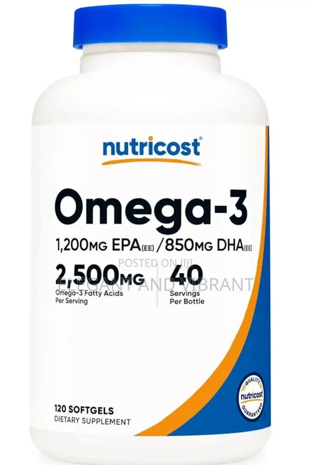 Omega 3 Fish Oil From Nutricost 2500mg · Photo 1
