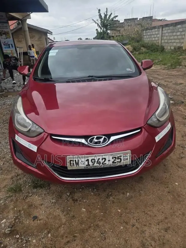 Hyundai Elantra 2014 Red