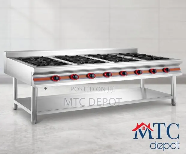 8 Heads Gas Stove Burner · Photo 1