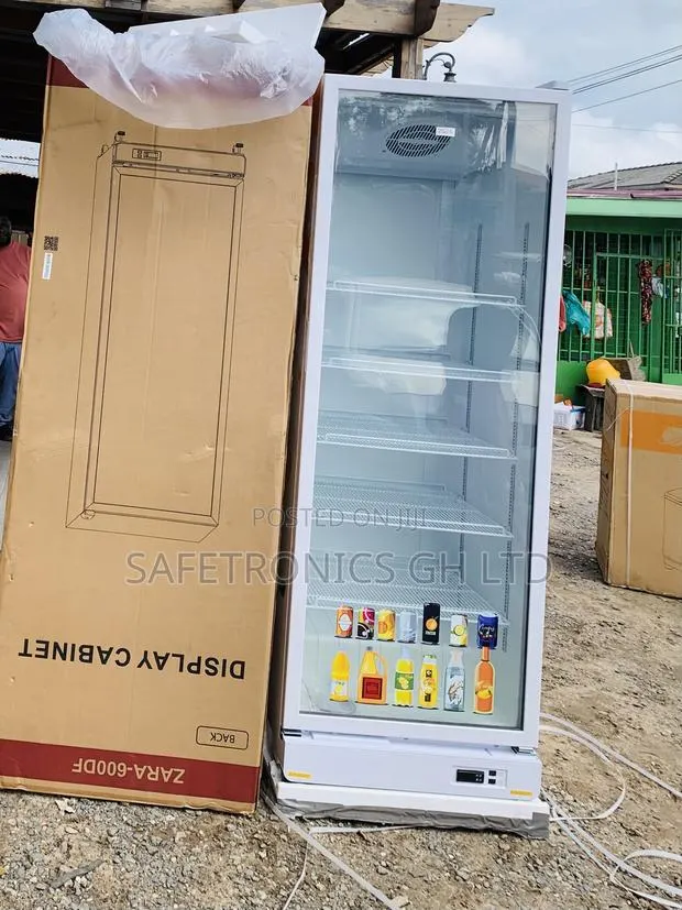 Optimized New Zara-600df 1 Door 591 Liters Display Glass Fridge · Photo 1