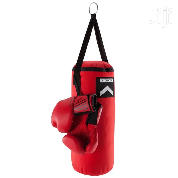Kids' Boxing Bag + Gloves Set · Photo 1
