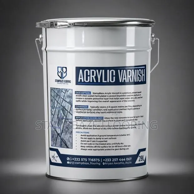 Varnish Polish Sealer for Stamp Concrete