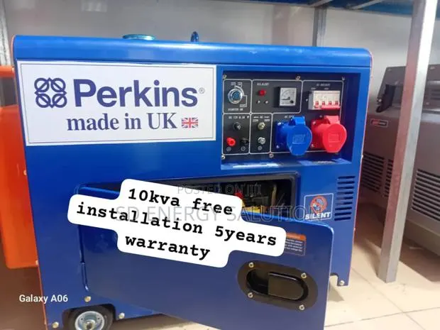 Control the Current With Perkins 10kva 13000wats Diesel · Photo 1