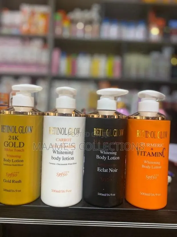 Retinol Glow Whitening Body Lotions. · Photo 1