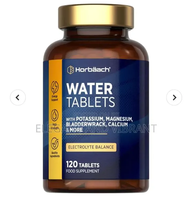 Water Tablets | Electrolyte Balance | 120 Tablets 1 · Photo 1