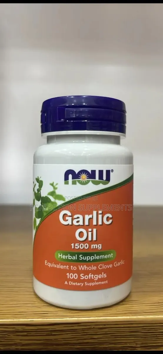 Garlic Oil 1500 Mg Softgels Herbal Supplement · Photo 1
