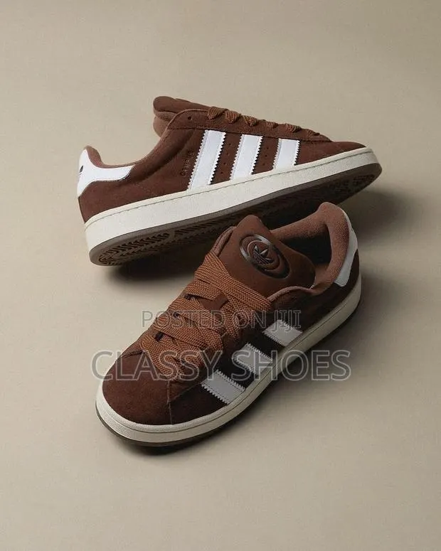 Adidas Campus Brown and White Available · Photo 1