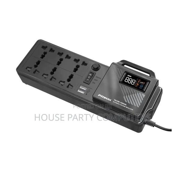 Pitbull Tac-1000va Voltage Stabilizer Ac Led Display · Photo 1