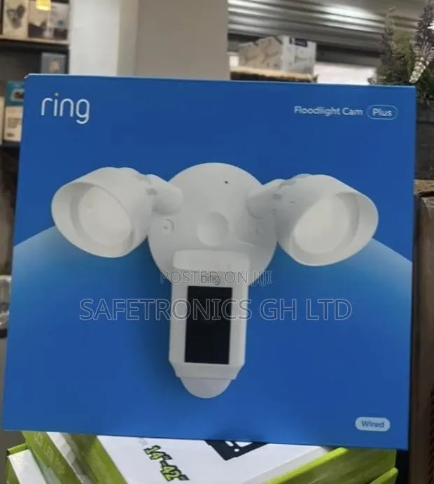 Valuable New ~ Floodlight Ring Security Camera Plus · Photo 1