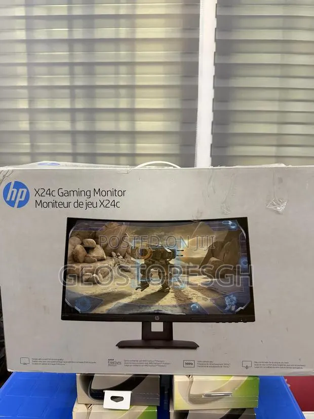 Hp X24c Full Hd 23.6" Curved Led Gaming Monitor - Black · Photo 1