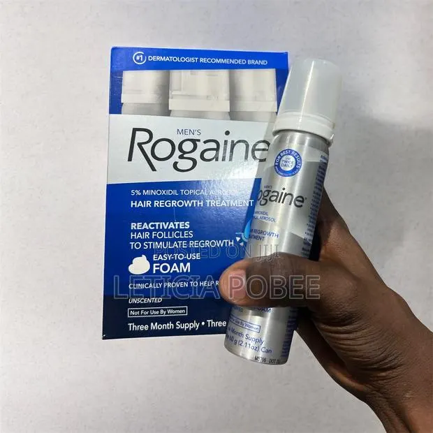 Dermatologist Recommended Rogaine 5% Foam for Men · Photo 1