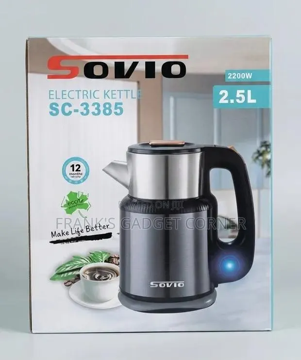 SOVIO Electric Kettle · Photo 1